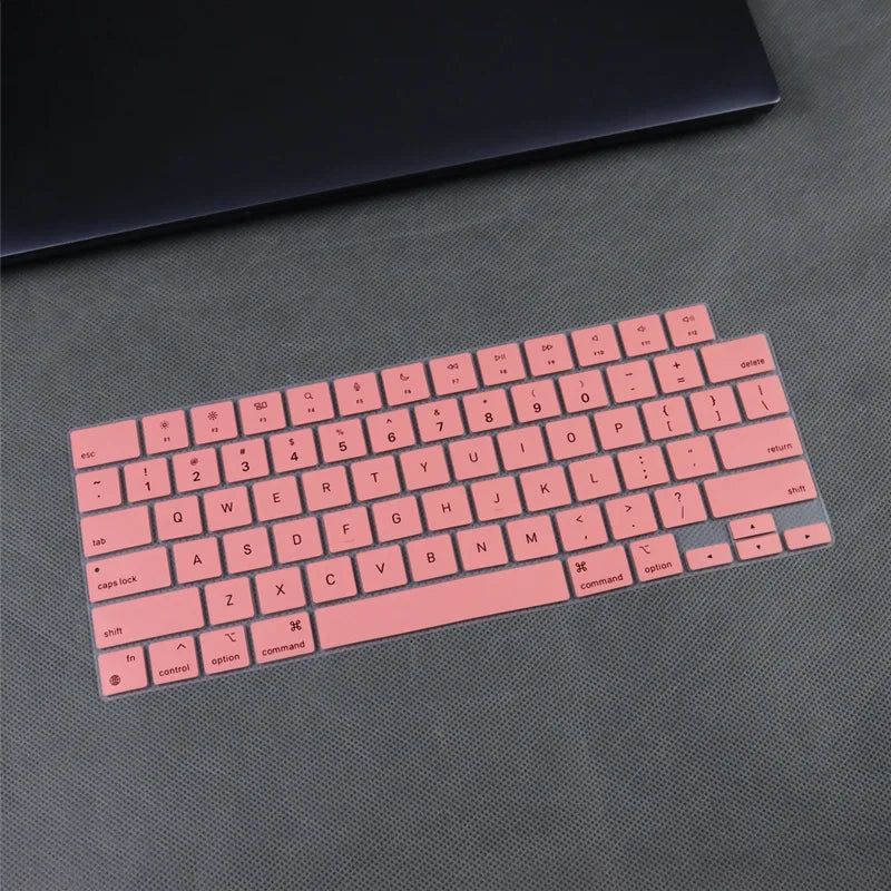 US Layout English Silicone keyboard Cover For 2025 MacBook Air 15"