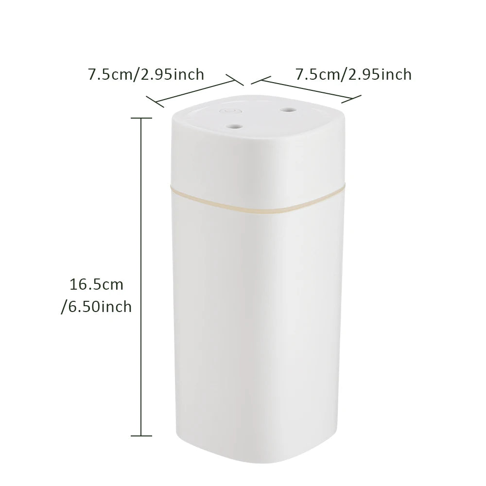 USB  Mist Sprayer  600ml  Air Humidifier Aroma Oil Diffuser Colorful Night Light