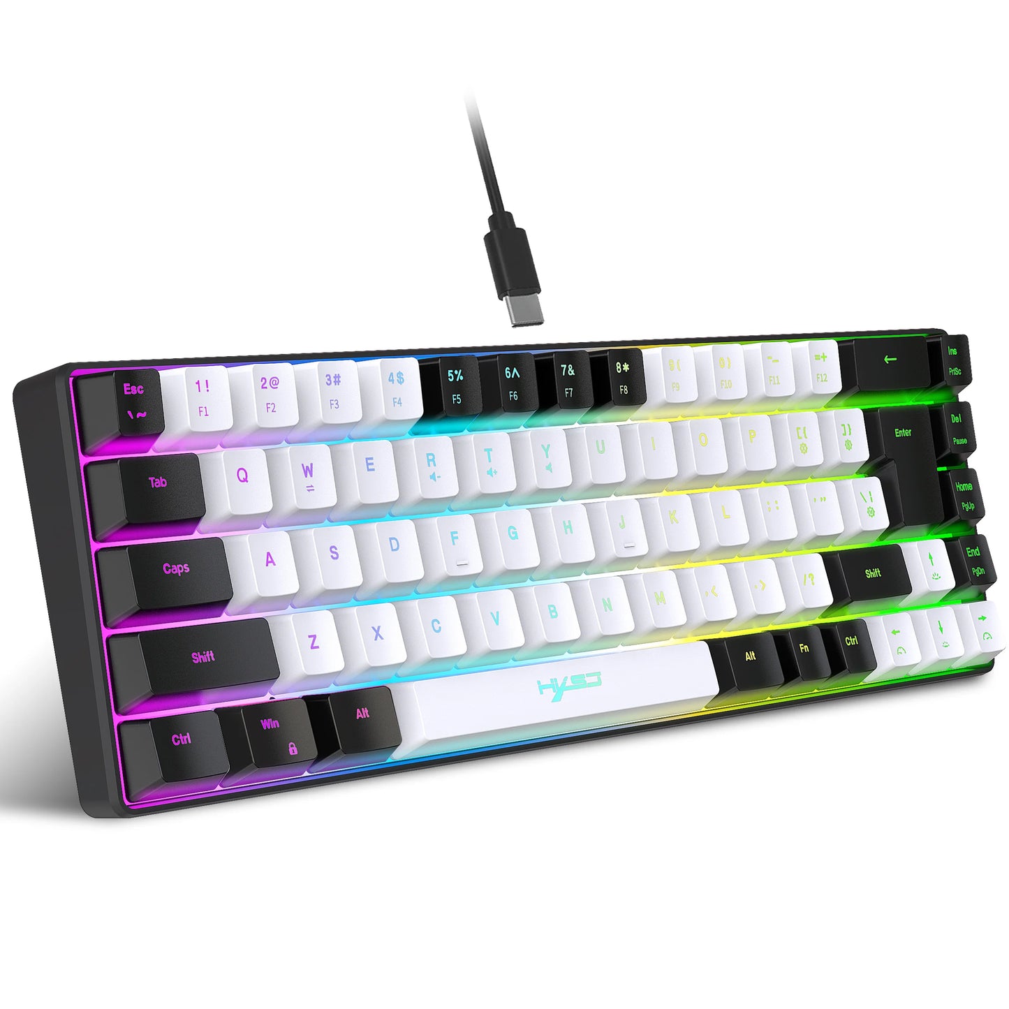 2024 mechanical feel keyboard compact RGB  gaming mouse and keyboard combos for pc gaming