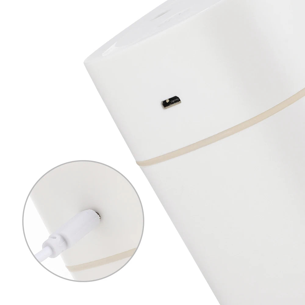 USB  Mist Sprayer  600ml  Air Humidifier Aroma Oil Diffuser Colorful Night Light