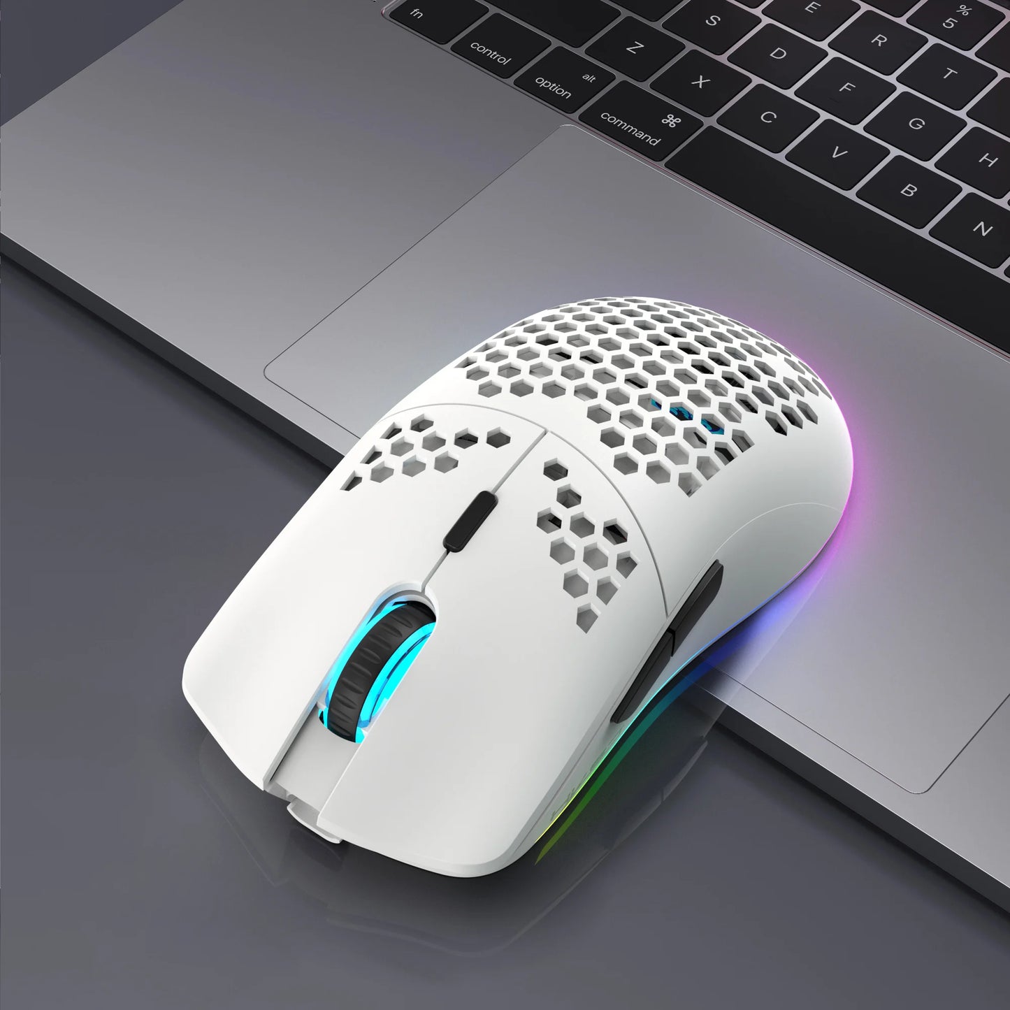 mini portable gaming keyboard and mouse combos wired keyboard ergonomic RGB backlit wireless mouse for laptop game